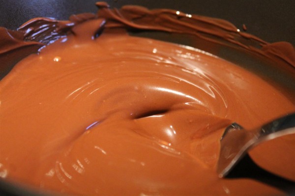 Twix készítése házilag 14 - Olvasztott csoki